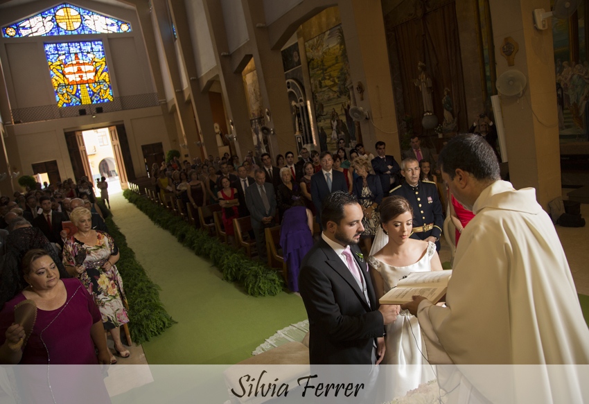 Fotos de boda en Iglesia de San Pedro Alcantarilla