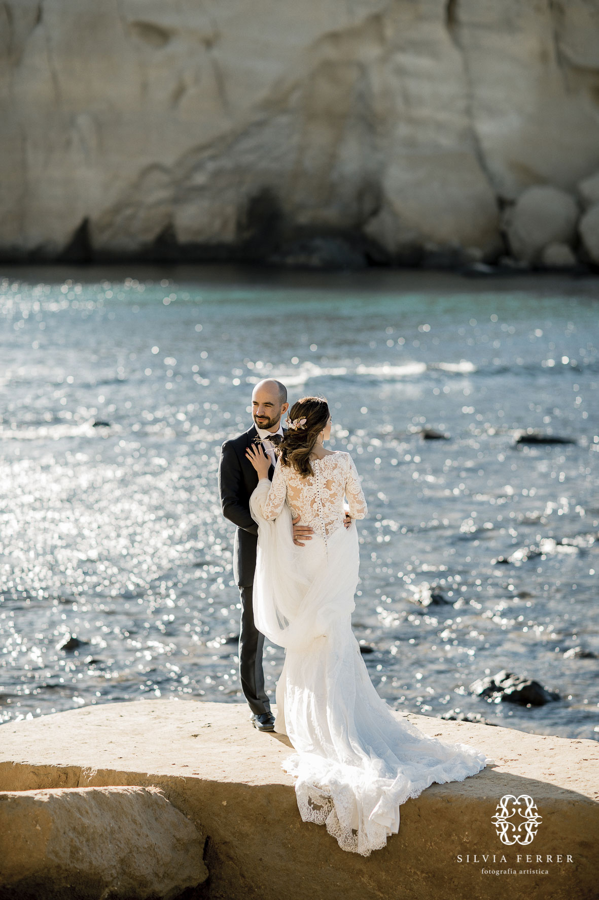 fotografos de boda murcia alicante almeria postboa playa silvia ferrer