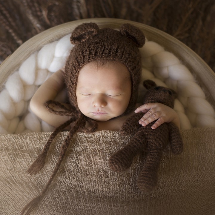 Sesión de fotos de recién nacido + Fotógrafos de bebés + Antonio.