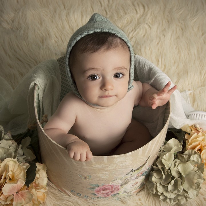 Fotos de bebés en Murcia + Fotografía infantil + Leo + Silvia Ferrer.