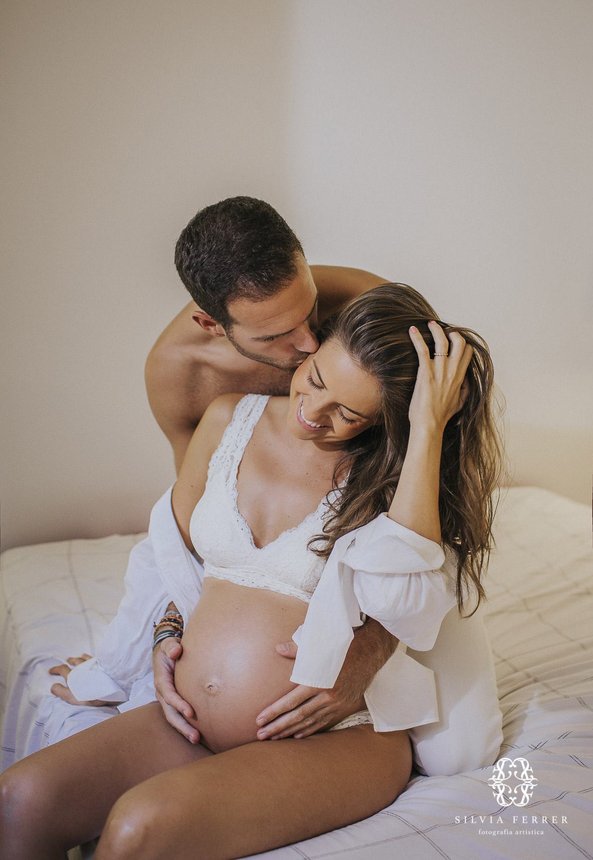 sesion embarazo natural en casa premama