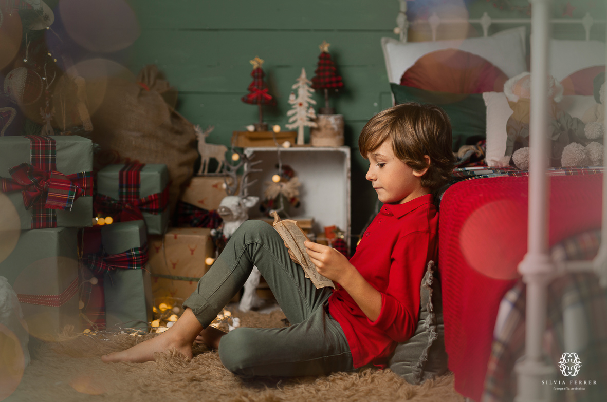 fotos navidad niños estudio casita nórdica ikea silvia ferrer murcia