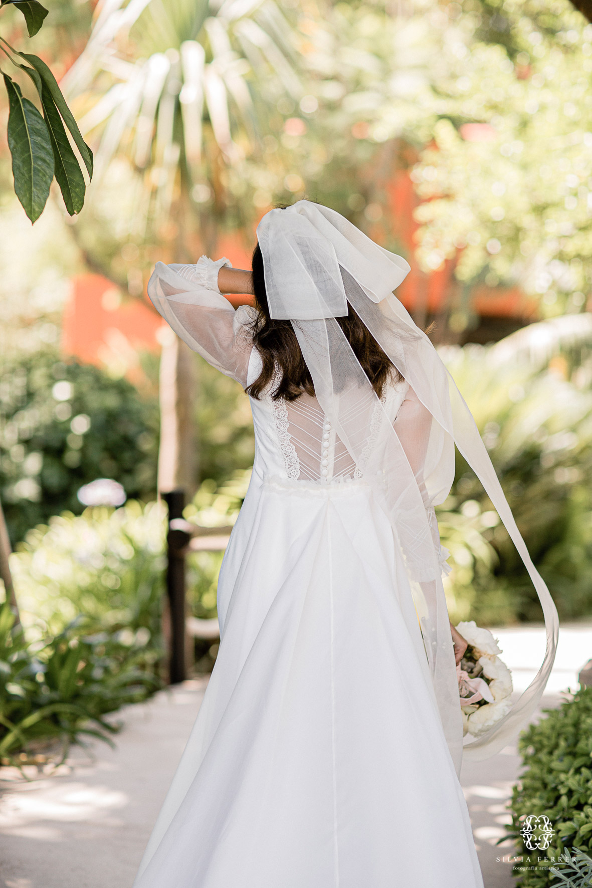 vestido de novia navascues asia gardens boda